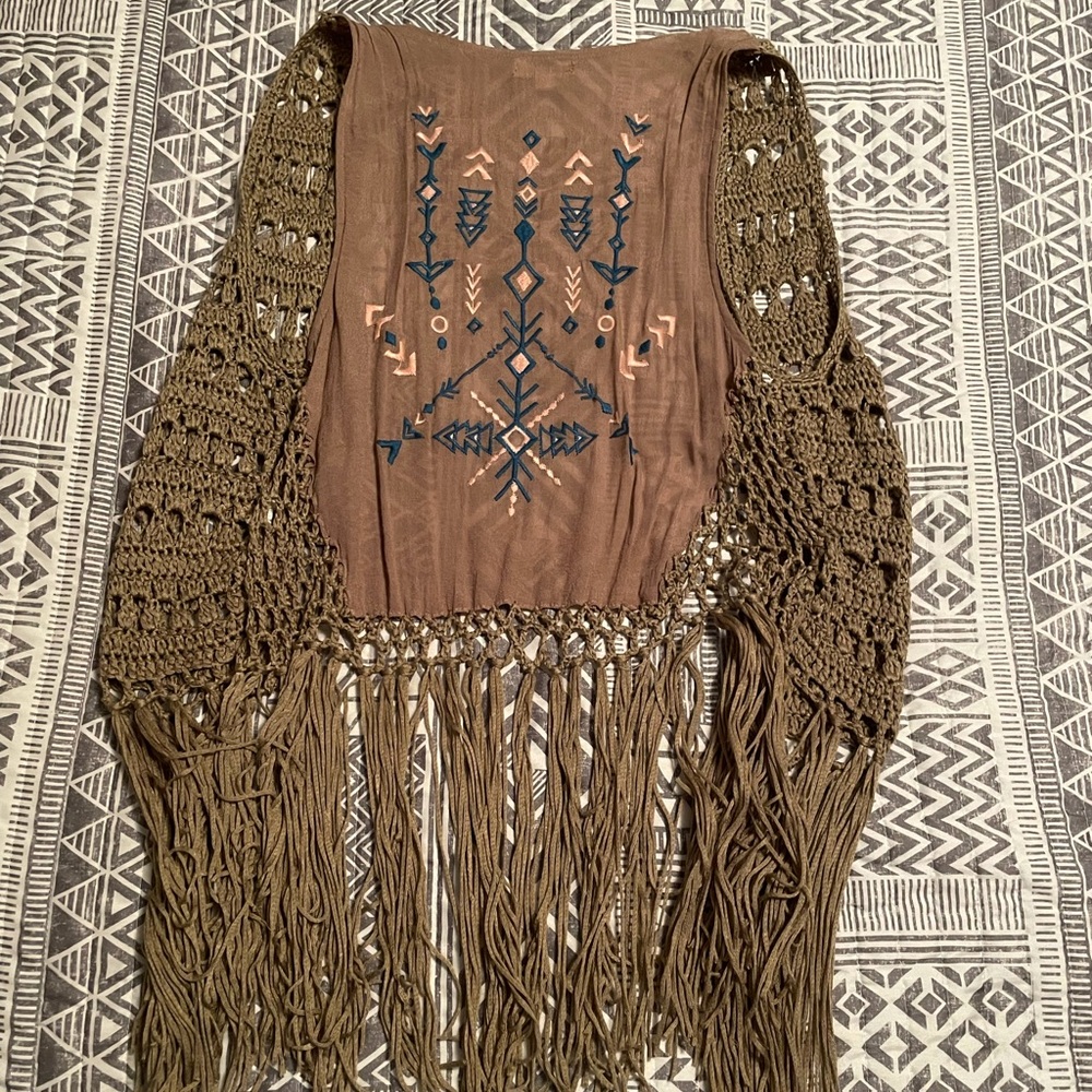 Fringe vest